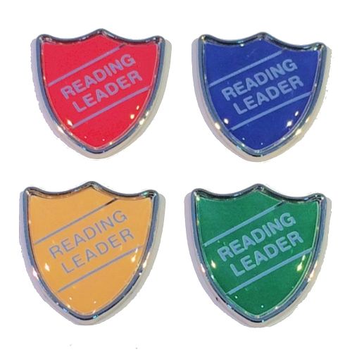 READING LEADER badge